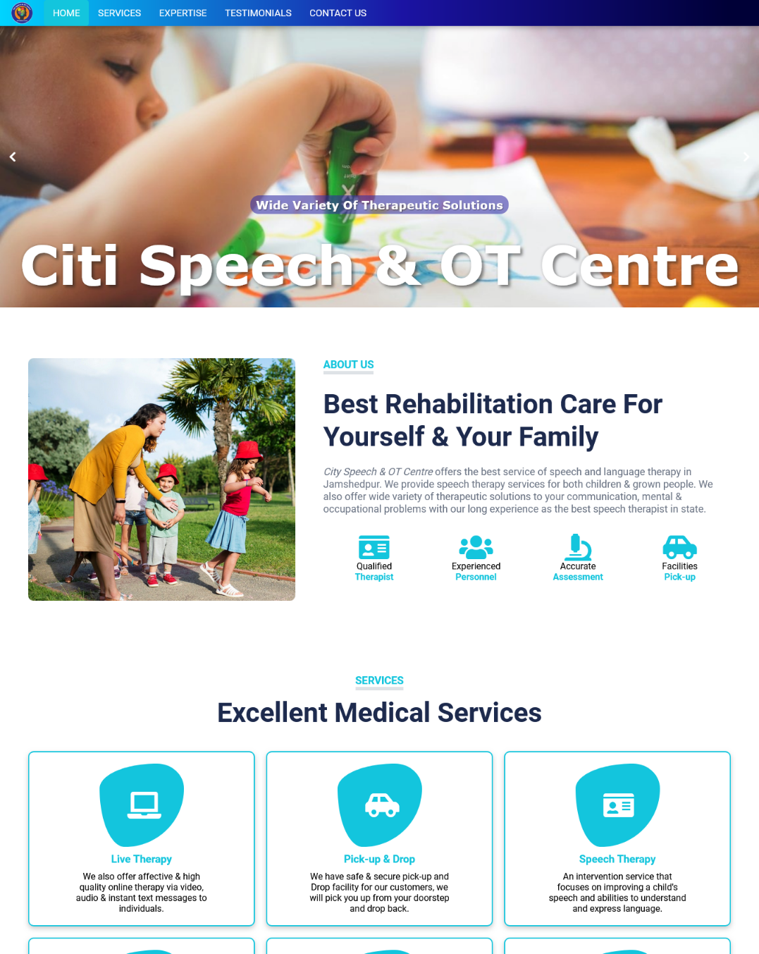 a website designed and developed by Digimedius, Jamshedpur